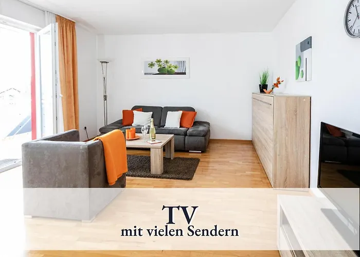 Grosse Moderne Ferienwohnung In Bester Bodenseelage L 1 Minute Zum Bodensee L 2 Zimmer L Vollausgestattete Kueche L Sonnenbalkon L Wlan L Willkommen Im Moeggingen Apartamento Radolfzell am Bodensee