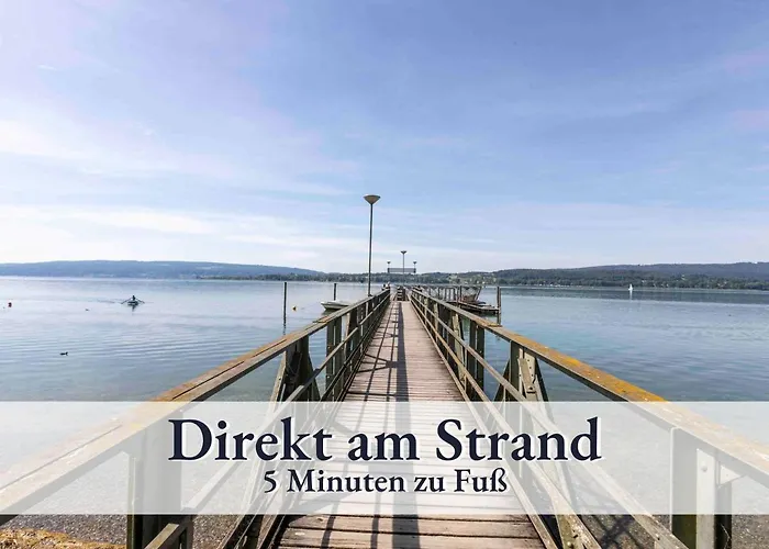 Apartamento Grosse Moderne Ferienwohnung In Bester Bodenseelage L 1 Minute Zum Bodensee L 2 Zimmer L Vollausgestattete Kueche L Sonnenbalkon L Wlan L Willkommen Im Moeggingen *