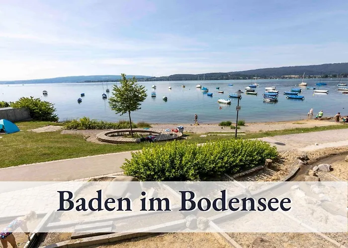 Grosse Moderne Ferienwohnung In Bester Bodenseelage L 1 Minute Zum Bodensee L 2 Zimmer L Vollausgestattete Kueche L Sonnenbalkon L Wlan L Willkommen Im Moeggingen Apartamento *
